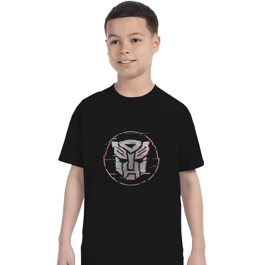 Shirts T-Shirts, Youth / XL / Black Autobots Glitch