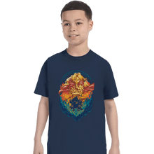 Load image into Gallery viewer, Shirts T-Shirts, Youth / XS / Navy Alchemist Of Steel
