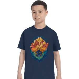 Shirts T-Shirts, Youth / XS / Navy Alchemist Of Steel