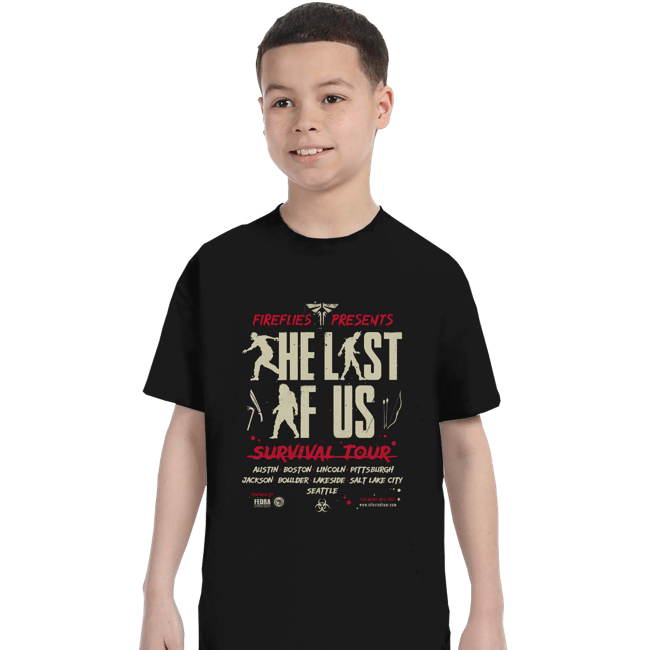 Secret_Shirts T-Shirts, Youth / XS / Black Infected Tour