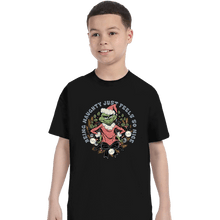 Load image into Gallery viewer, Daily_Deal_Shirts T-Shirts, Youth / XS / Black Naughty Grinch
