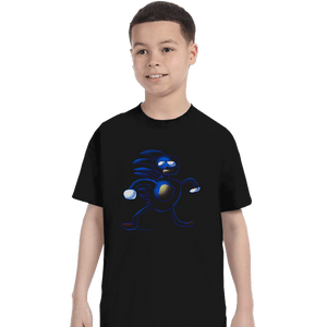 Shirts T-Shirts, Youth / XS / Black Sanic