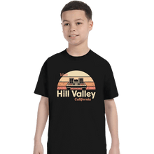 Load image into Gallery viewer, Daily_Deal_Shirts T-Shirts, Youth / XS / Black Visit Hill Valley
