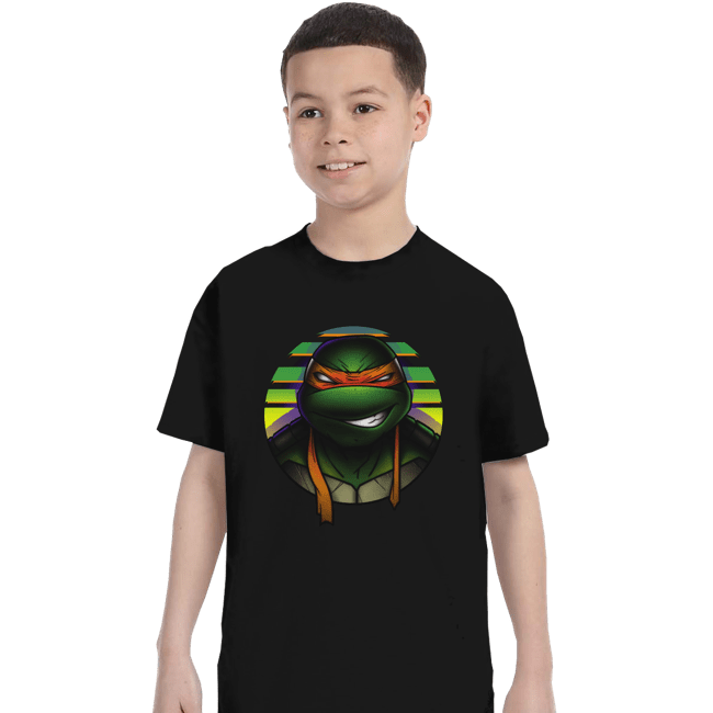 Daily_Deal_Shirts T-Shirts, Youth / XS / Black Mutant Orange