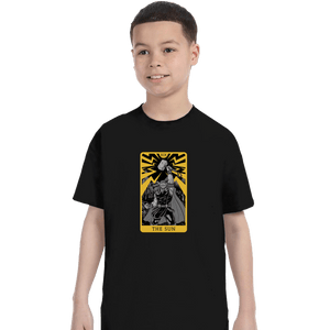 Shirts T-Shirts, Youth / XS / Black Tarot The Sun