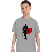 Load image into Gallery viewer, Shirts T-Shirts, Youth / XS / Sports Grey Crimson Dio
