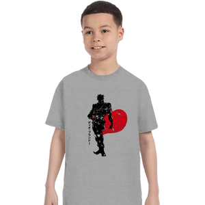 Shirts T-Shirts, Youth / XS / Sports Grey Crimson Dio