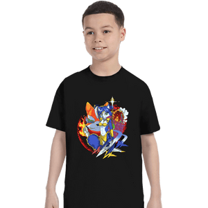 Secret_Shirts T-Shirts, Youth / XS / Black Dino Planet