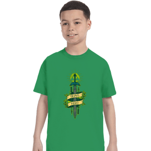 Shirts T-Shirts, Youth / XS / Irish Green Brave Hero