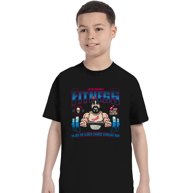 Daily_Deal_Shirts T-Shirts, Youth / XS / Black Spaulding's Fitness