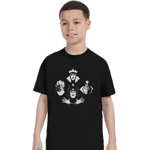 Load image into Gallery viewer, Shirts T-Shirts, Youth / XL / Black The Evil Queens
