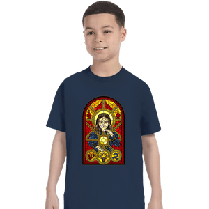 Shirts T-Shirts, Youth / XS / Navy Sun Saint