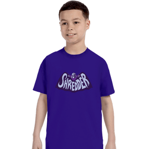 Secret_Shirts T-Shirts, Youth / XS / Violet Shredderman