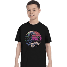 Load image into Gallery viewer, Shirts T-Shirts, Youth / XL / Black Retro Wave EVA
