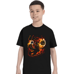 Daily_Deal_Shirts T-Shirts, Youth / XS / Black Blazing Vengeance