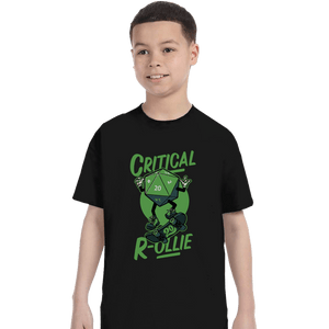 Secret_Shirts T-Shirts, Youth / XS / Black Critical Rollie