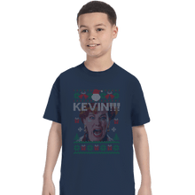 Load image into Gallery viewer, Shirts T-Shirts, Youth / XL / Navy Kevin Sweater
