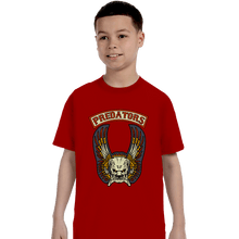 Load image into Gallery viewer, Daily_Deal_Shirts T-Shirts, Youth / XS / Red Predators
