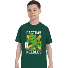Load image into Gallery viewer, Shirts T-Shirts, Youth / XS / Forest Cactuar
