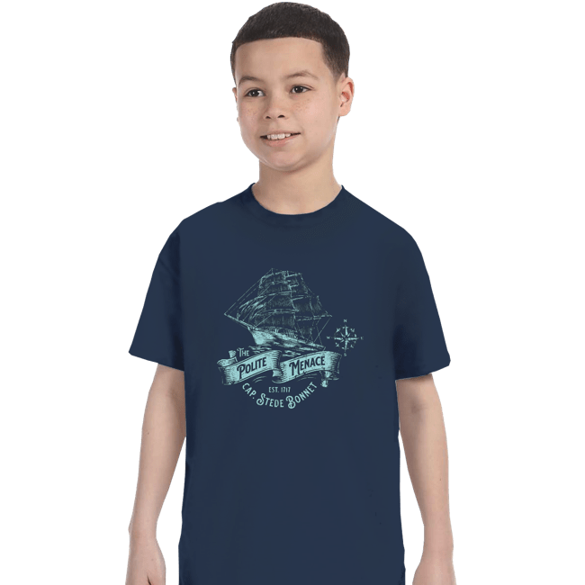 Daily_Deal_Shirts T-Shirts, Youth / XS / Navy The Polite Menace