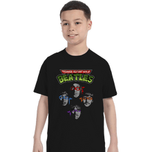 Load image into Gallery viewer, Shirts T-Shirts, Youth / Small / Black Ninja Beatles
