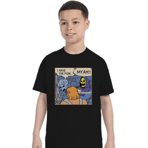 Shirts T-Shirts, Youth / Small / Black He-Slap