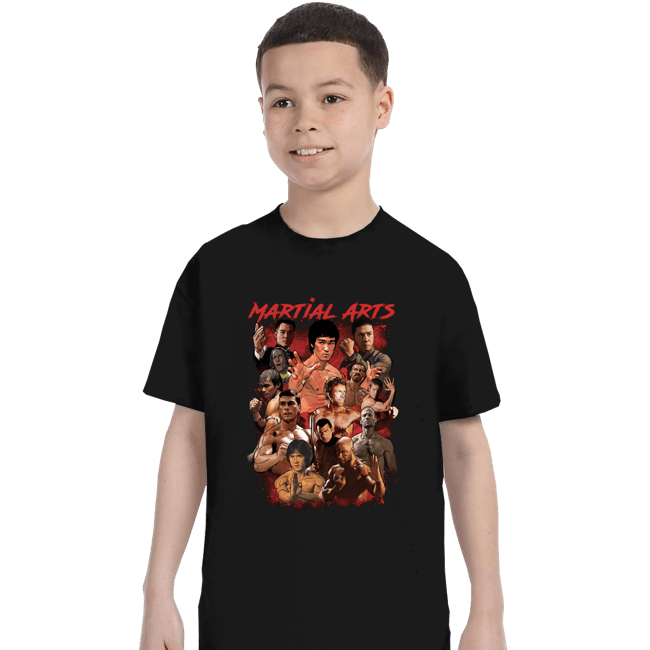 Secret_Shirts T-Shirts, Youth / XS / Black Martial Arts