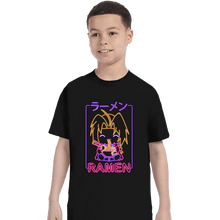 Load image into Gallery viewer, Daily_Deal_Shirts T-Shirts, Youth / XS / Black Neon Alchemist
