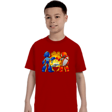 Load image into Gallery viewer, Shirts T-Shirts, Youth / XS / Red Ro Bro Fist
