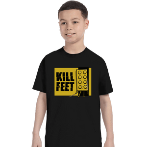 Shirts T-Shirts, Youth / XL / Black Kill Feet