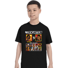 Load image into Gallery viewer, Secret_Shirts T-Shirts, Youth / XS / Black Denzel Fighter
