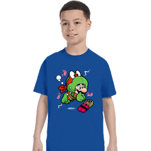 Load image into Gallery viewer, Shirts T-Shirts, Youth / XS / Royal Blue Super Raph Suit
