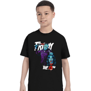 Shirts T-Shirts, Youth / XS / Black Jason NES