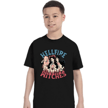Load image into Gallery viewer, Secret_Shirts T-Shirts, Youth / XS / Black Hellfire Witches
