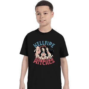Secret_Shirts T-Shirts, Youth / XS / Black Hellfire Witches
