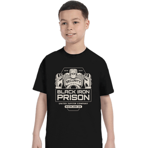 Shirts T-Shirts, Youth / XS / Black Prison Security Robots