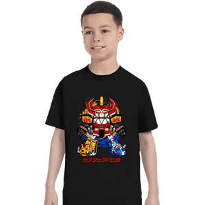 Daily_Deal_Shirts T-Shirts, Youth / XS / Black Chibi Megazord