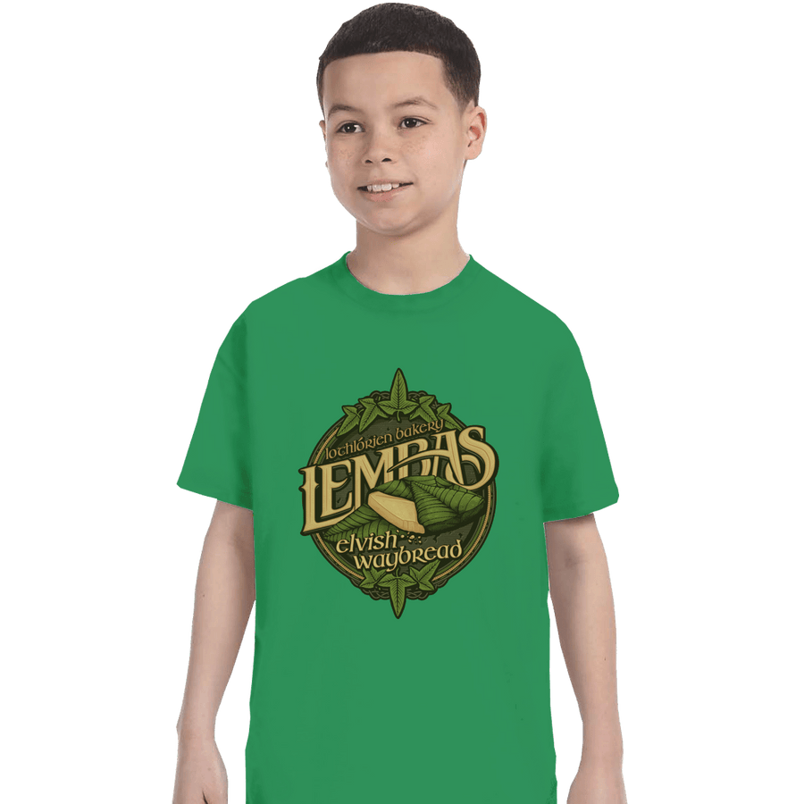 Shirts T-Shirts, Youth / XS / Irish Green Lembas Bread