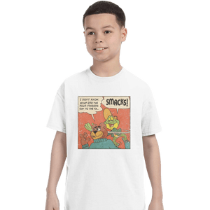 Shirts T-Shirts, Youth / XL / White Dig'Em Frog