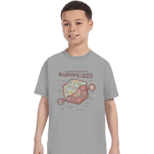 Load image into Gallery viewer, Shirts T-Shirts, Youth / XL / Sports Grey Anatomy Of The D20
