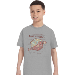 Shirts T-Shirts, Youth / XL / Sports Grey Anatomy Of The D20