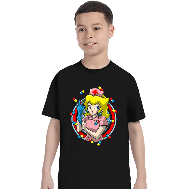 Secret_Shirts T-Shirts, Youth / XS / Black Nurse Toadstool 182