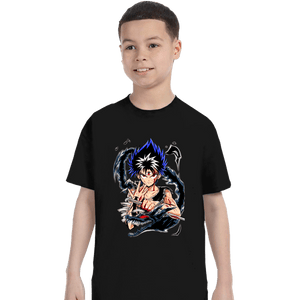 Secret_Shirts T-Shirts, Youth / XS / Black Shadow Dragon
