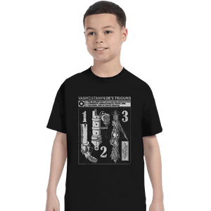 Shirts T-Shirts, Youth / XL / Black Vash The Stampede's Triguns
