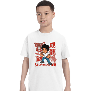 Shirts T-Shirts, Youth / XS / White Stuntmaster