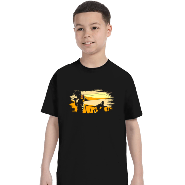 Shirts T-Shirts, Youth / XS / Black Soldier Champloo