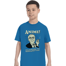 Load image into Gallery viewer, Shirts T-Shirts, Youth / XS / Sapphire Anime Trash

