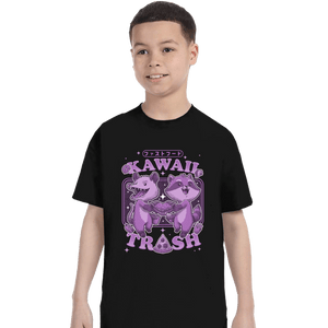 Secret_Shirts T-Shirts, Youth / XS / Black Kawaii Trash
