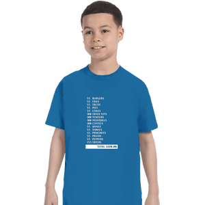 Secret_Shirts T-Shirts, Youth / XS / Sapphire 55 Burgers