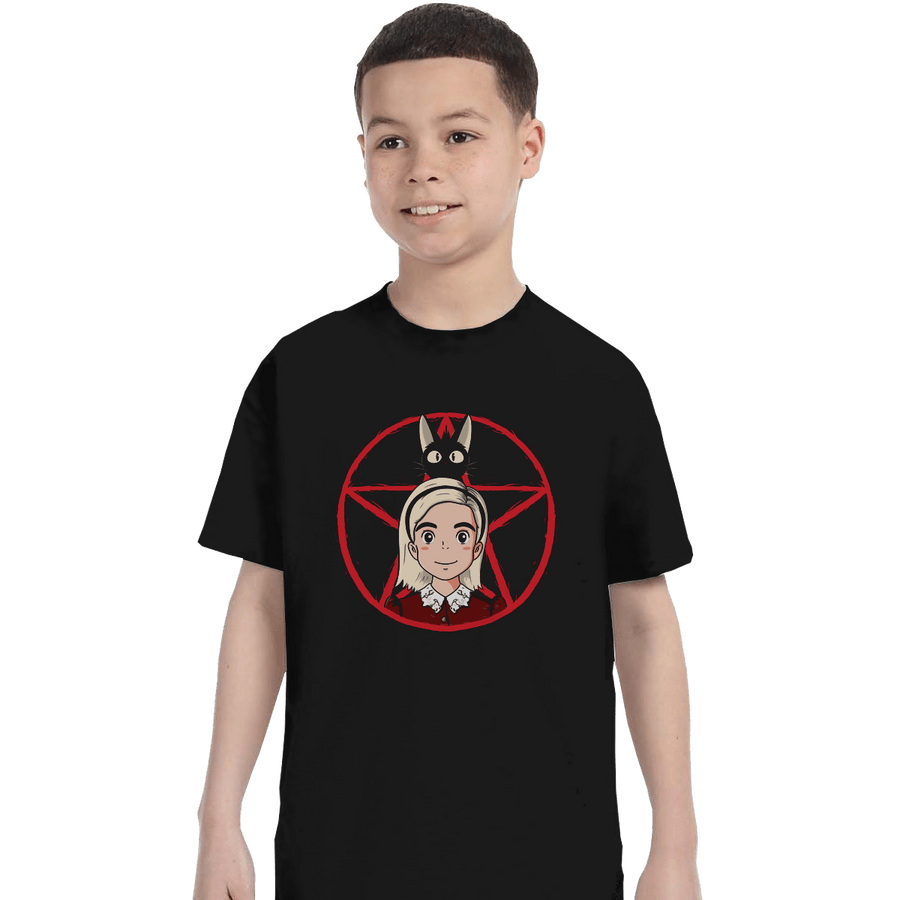 Shirts T-Shirts, Youth / XL / Black Sabrina Delivery Service